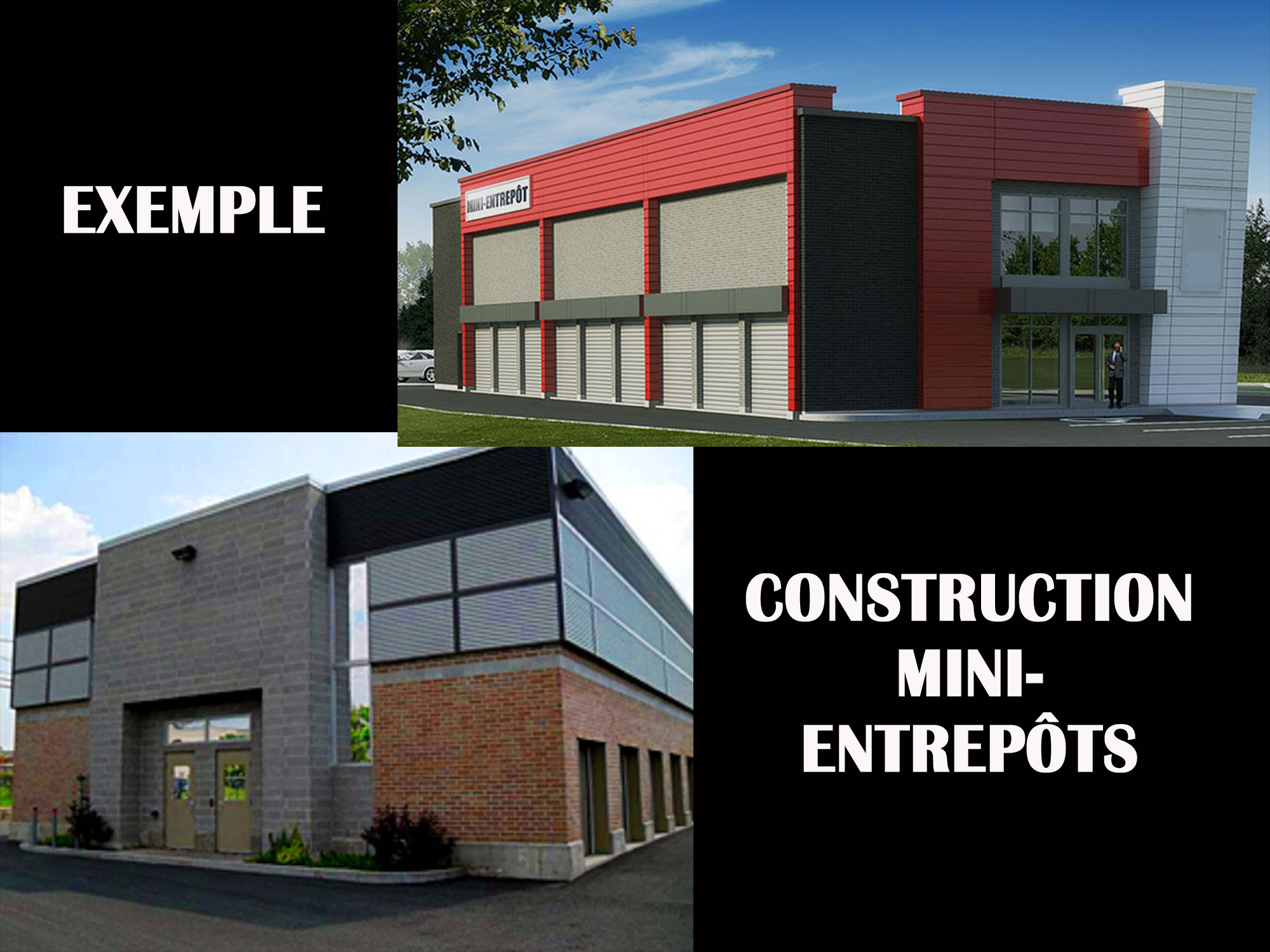 construction mini entrepot st-hubert